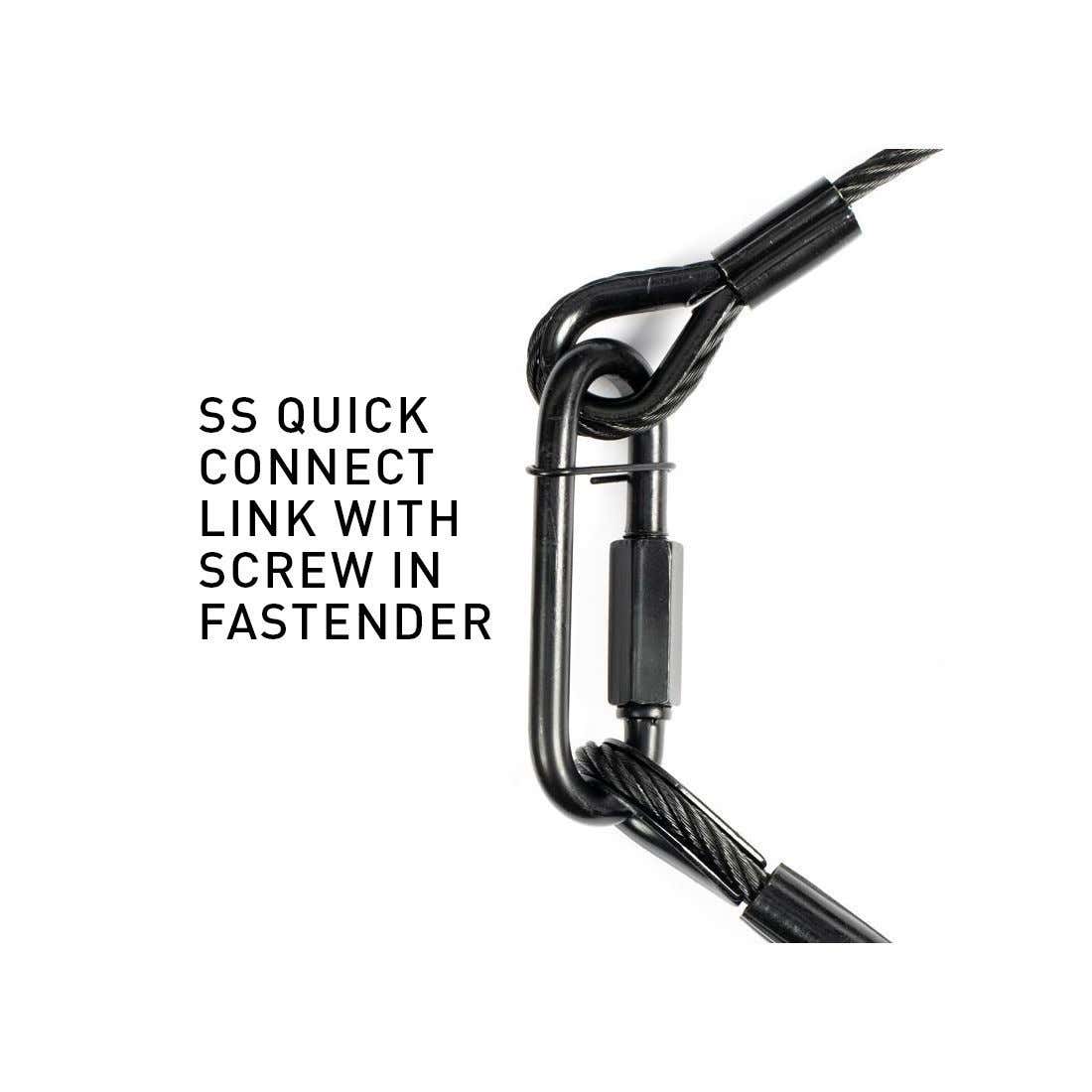 Säkerhetswire C5B SS 80cm 45kg Rostfri - ADJ Select | Bellalite Säkerhetswire C5B SS 80cm 45kg Rostfri - ADJ Select | Bellalite