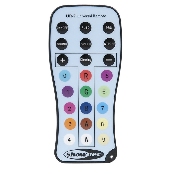 UR-5 Universal IR Remote  - Showtec | Bellalite