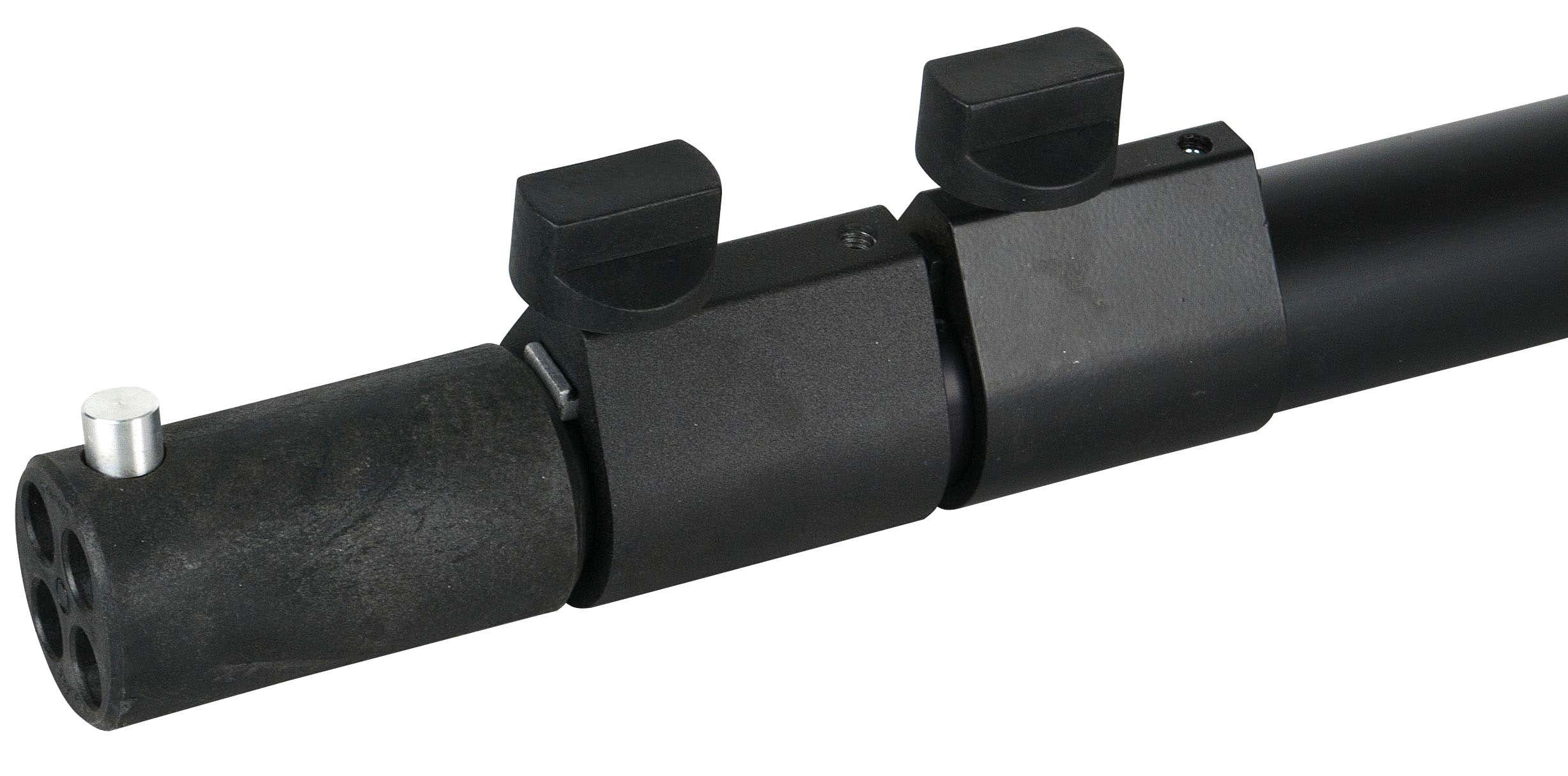 Pipe & Drape - Telescopic Upright 3-Way 180-420cm Svart - Wentex | Bellalite Pipe & Drape - Telescopic Upright 3-Way 180-420cm Svart - Wentex | Bellalite