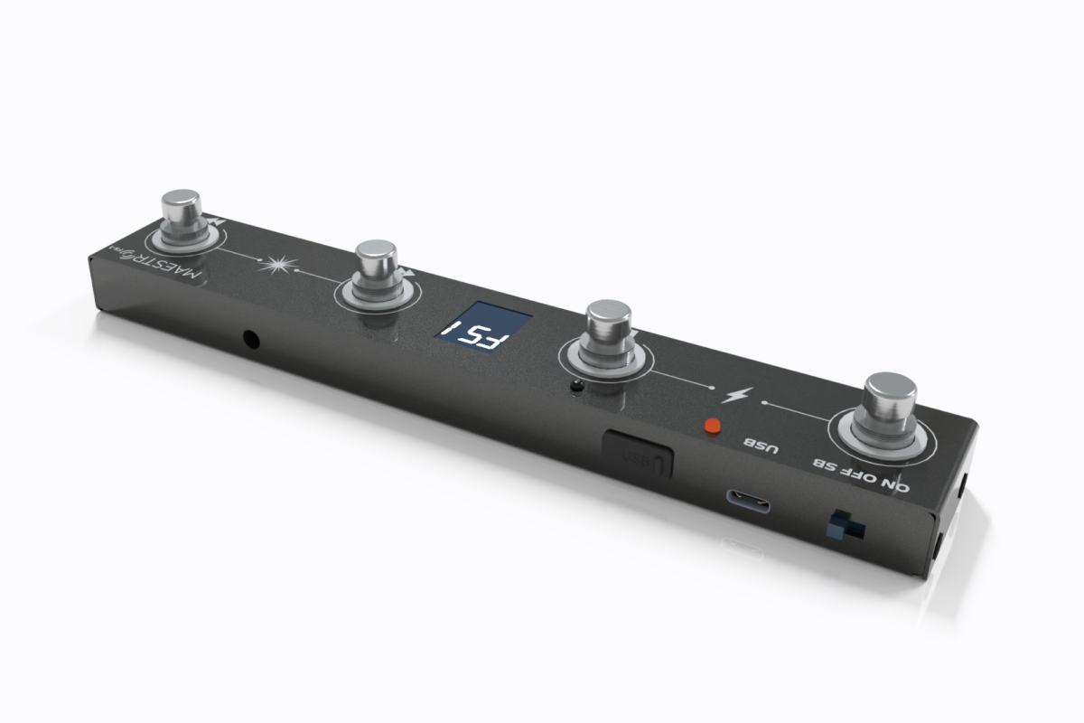 MaestroDMX FS-1 MIDI Footswitch  - MaestroDMX | Bellalite
