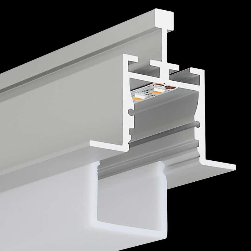 Aluminiumprofil M-Line Grid, 5m - PROLED | Bellalite Aluminiumprofil M-Line Grid, 5m - PROLED | Bellalite