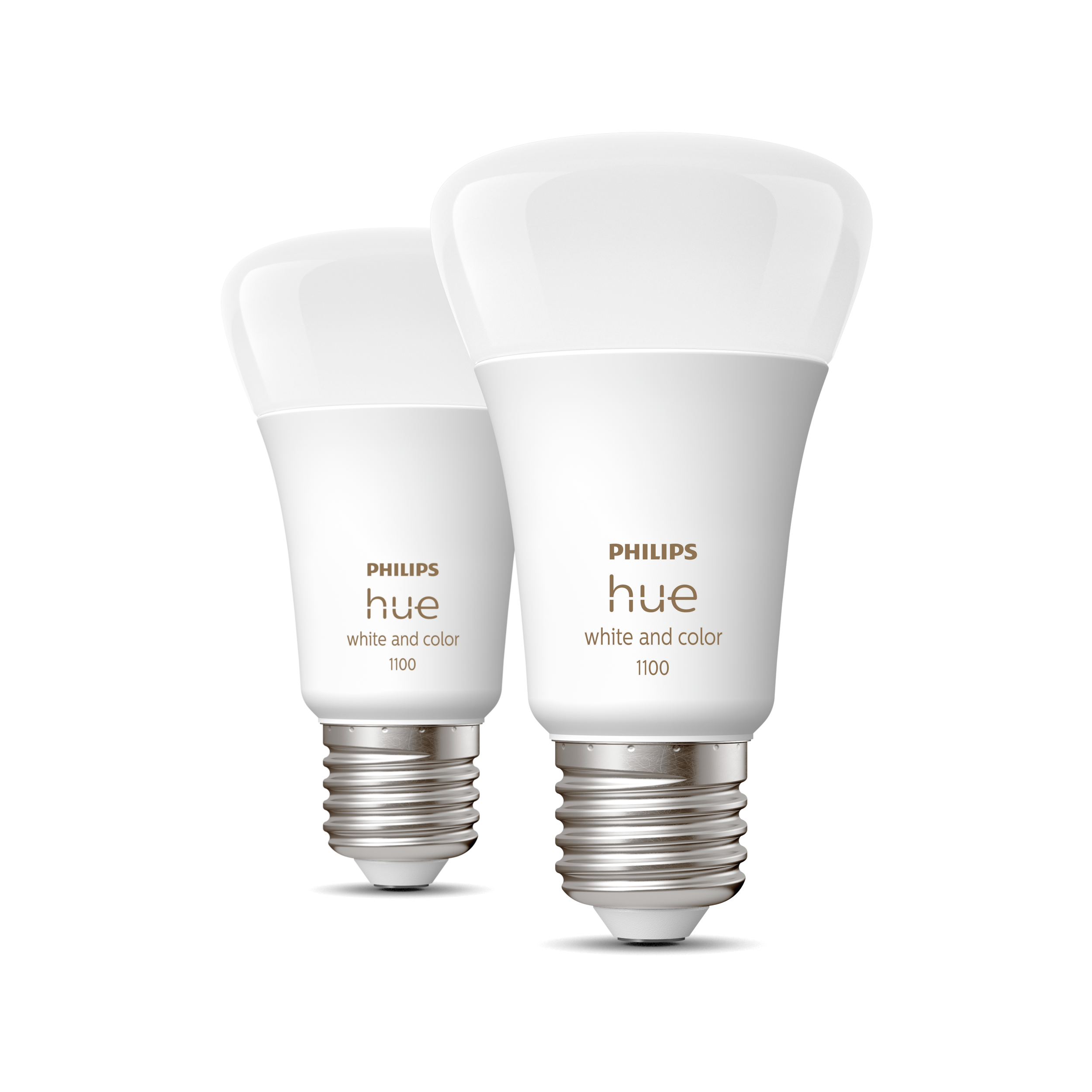 Philips Hue A60 White & Color E27 2-pack - Philips Hue | Bellalite