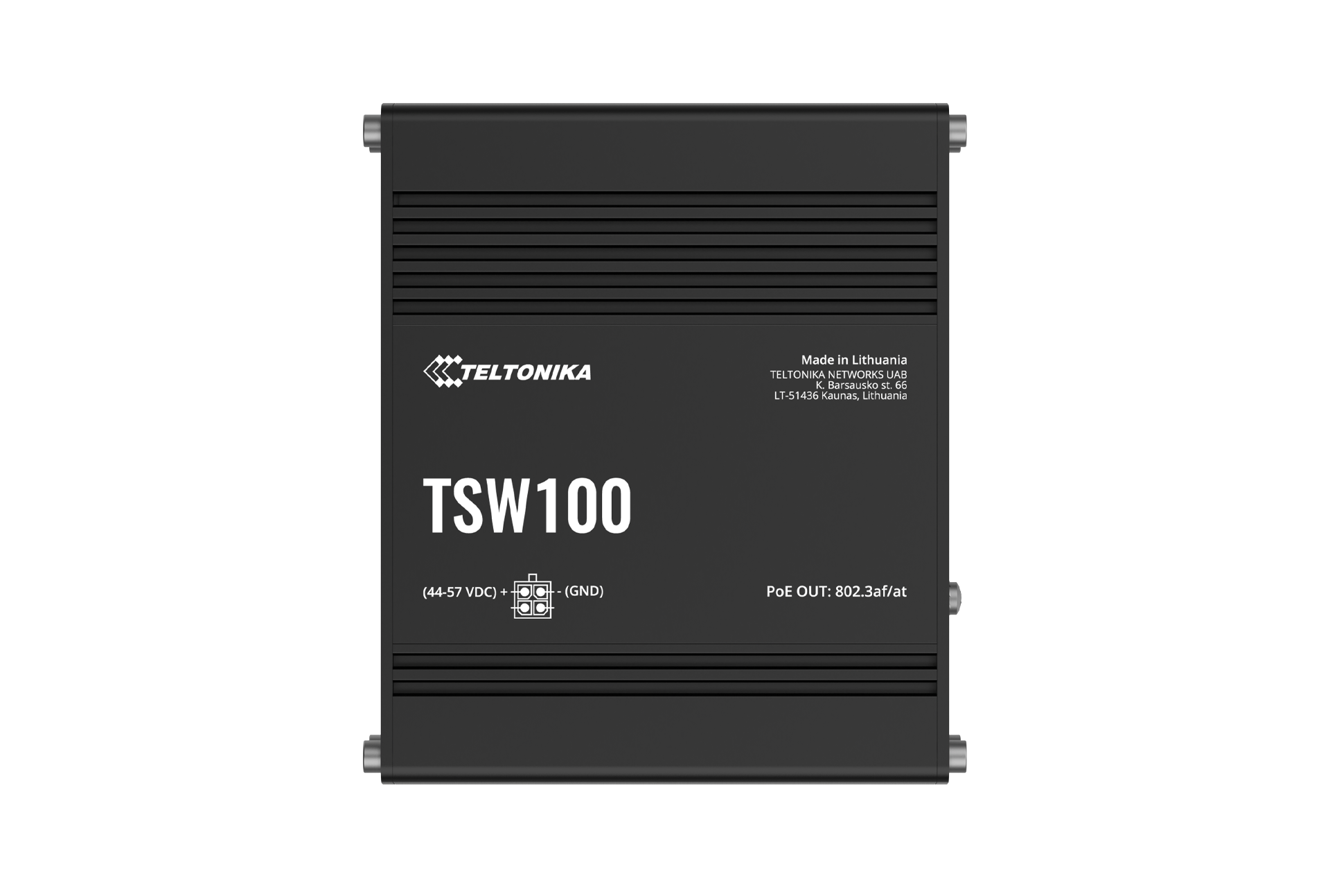 Teltonika TSW100 4-Port PoE+ Switch - Teltonika | Bellalite