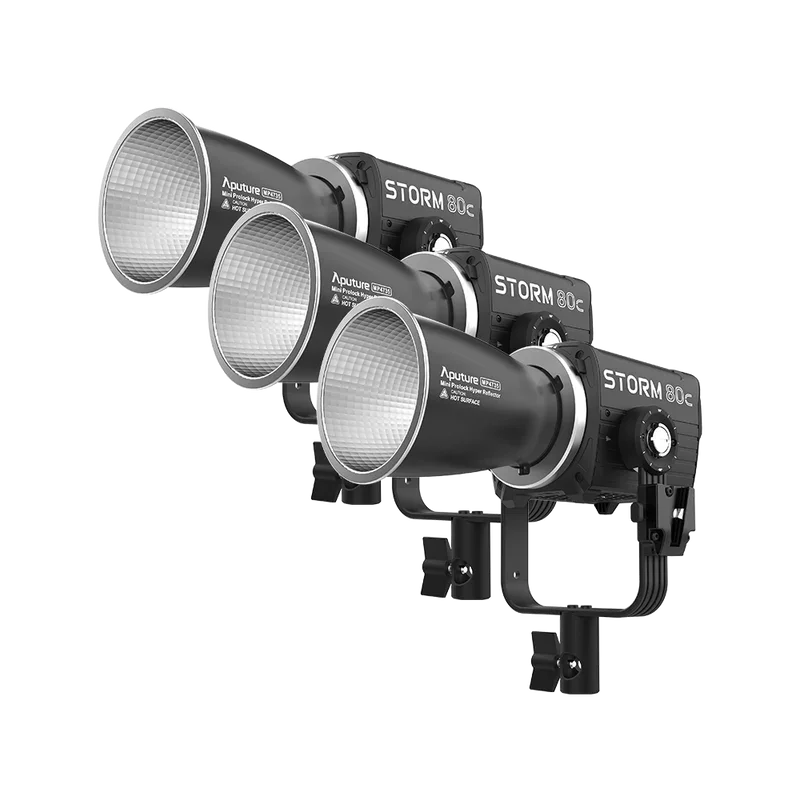 Aputure Storm 80c 3-Light Kit  - APUTURE | Bellalite