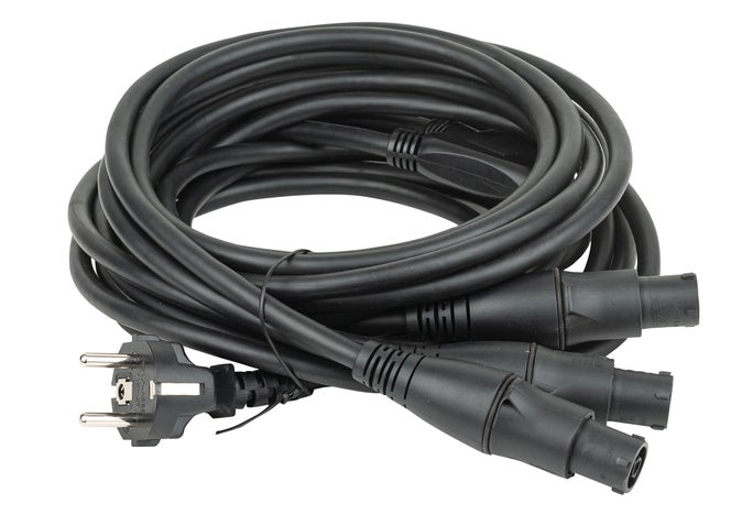 Splitkabel Schuko - 3x Neutrik PowerCON True1 1m, 2m, 3m - DAP | Bellalite Splitkabel Schuko - 3x Neutrik PowerCON True1 1m, 2m, 3m - DAP | Bellalite