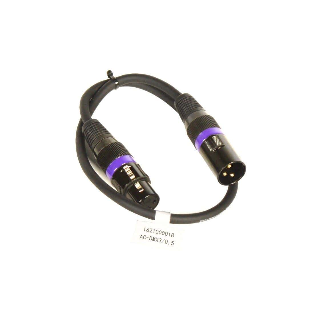 DMX-Kabel Accu-Cable XLR 3-Pol 0,5m - ADJ | Bellalite DMX-Kabel Accu-Cable XLR 3-Pol 0,5m - ADJ | Bellalite