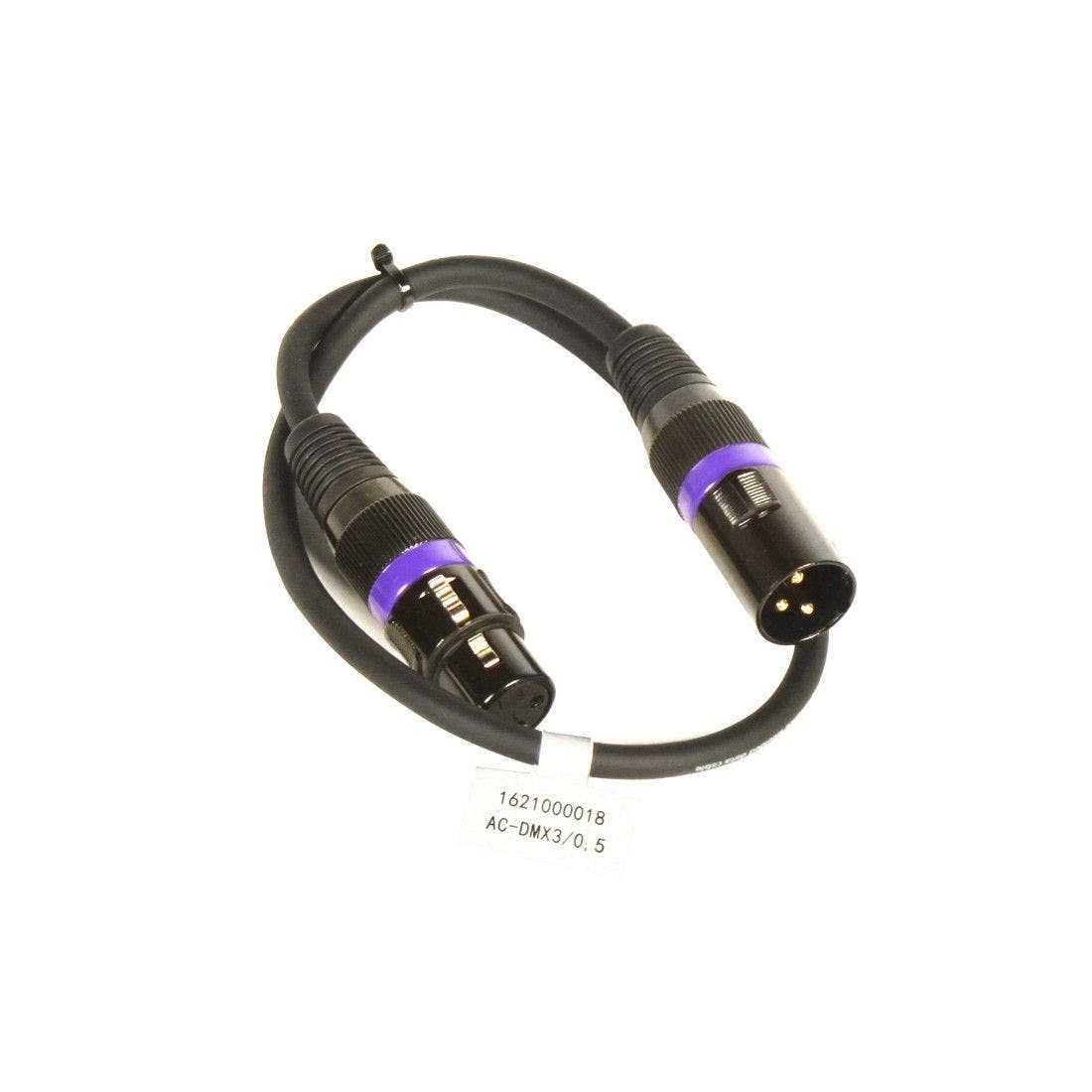 DMX-Kabel Accu-Cable XLR 3-Pol 0,5m - ADJ | Bellalite DMX-Kabel Accu-Cable XLR 3-Pol 0,5m - ADJ | Bellalite