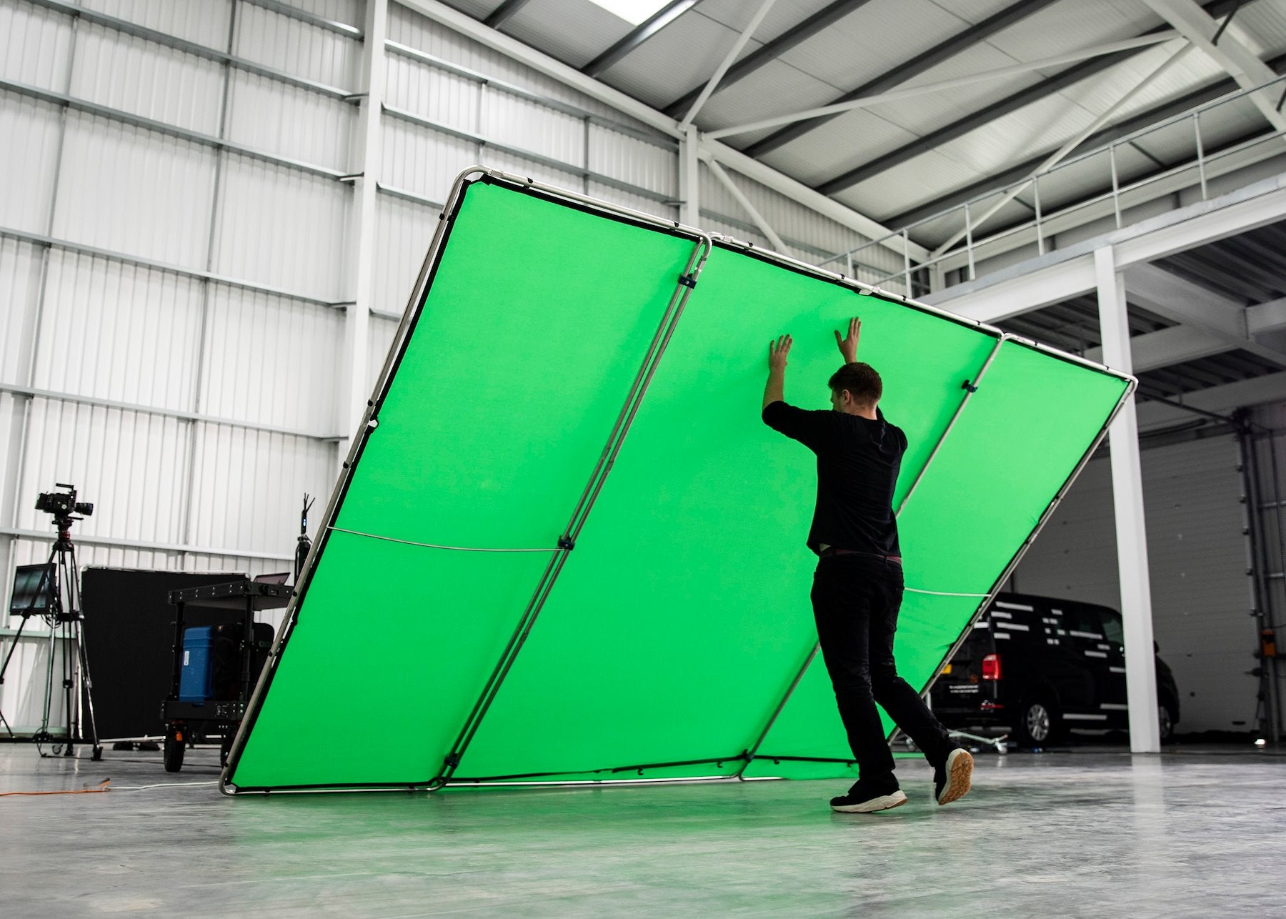 Manfrotto Chroma Key FX  Background Cover 4m x 2,9m, Blå - Manfrotto | Bellalite