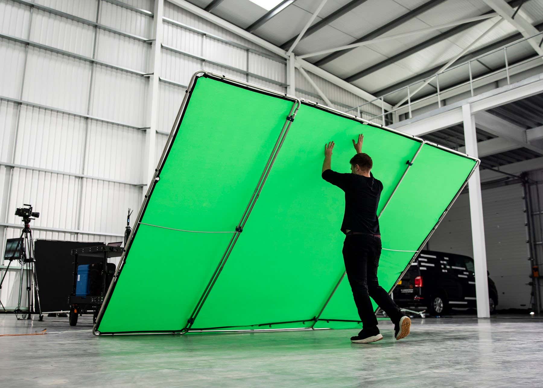 Manfrotto Chroma Key FX Background Cover 4m x 2,9m, Blå - Manfrotto | Bellalite Manfrotto Chroma Key FX Background Cover 4m x 2,9m, Blå - Manfrotto | Bellalite
