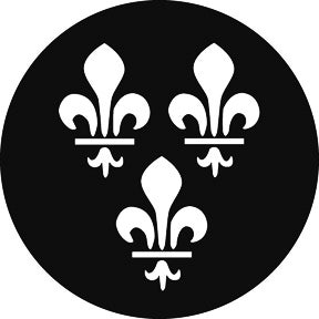 Fleur de Lis Metallgobo, (50mm/38mm) - Rosco | Bellalite