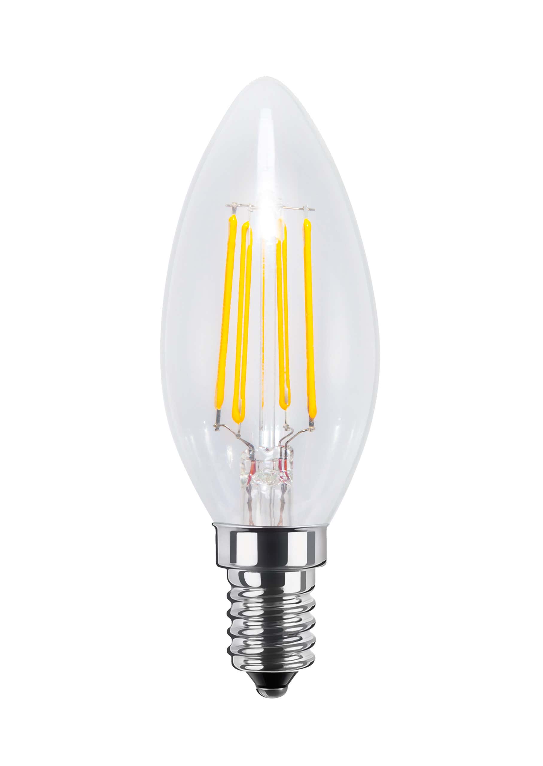 LED E14 Vintage Candle Klar, 4W, 2600K - Segula | Bellalite LED E14 Vintage Candle Klar, 4W, 2600K - Segula | Bellalite