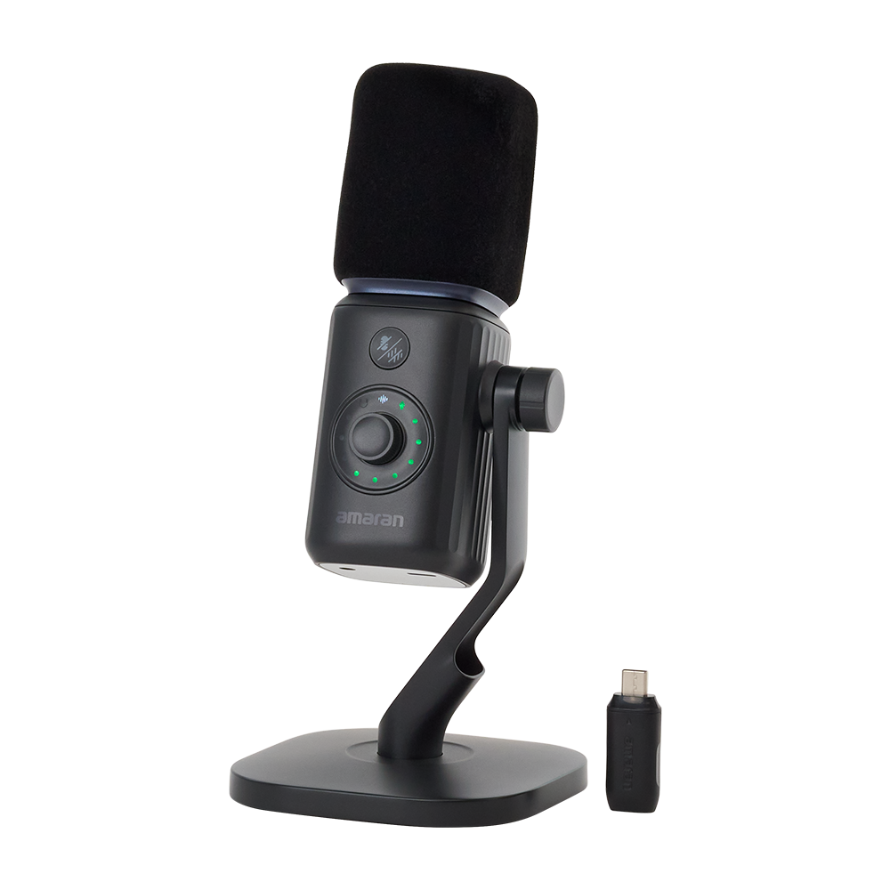 Amaran Mic Desktop Stand Kit Mörkgrå - AMARAN | Bellalite