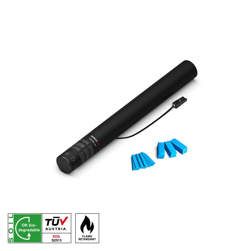 MAGICFX® Electric Confetti Cannon 50cm Light Blue - MagicFX | Bellalite