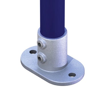 Pipeclamp Railing Base Flange - Doughty | Bellalite Pipeclamp Railing Base Flange - Doughty | Bellalite
