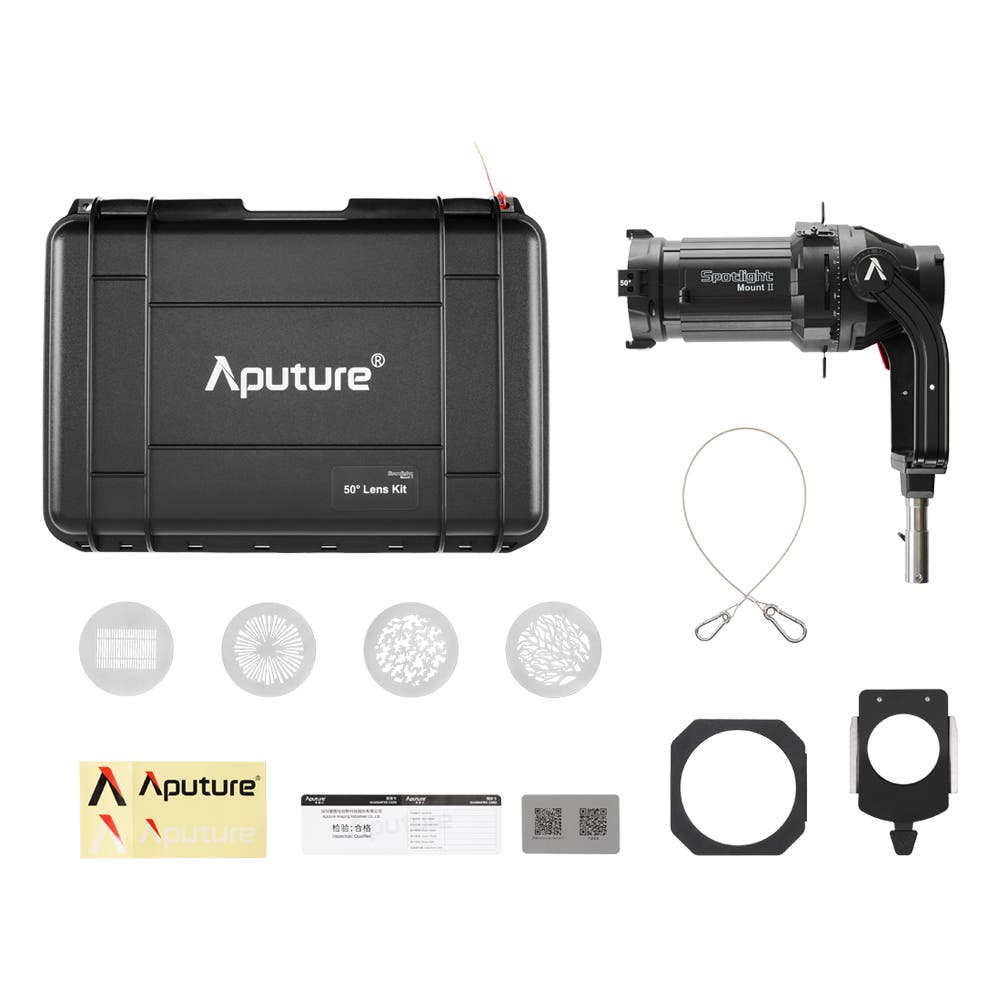 Aputure Spotlight Mount II 50° Kit - APUTURE | Bellalite Aputure Spotlight Mount II 50° Kit - APUTURE | Bellalite