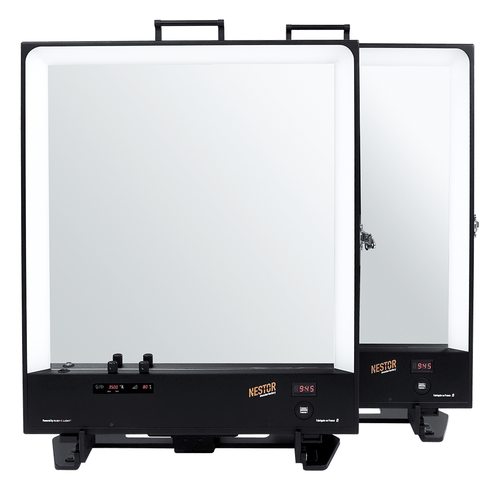 Nestor Twin Makeup mirror  - NESTOR | Bellalite