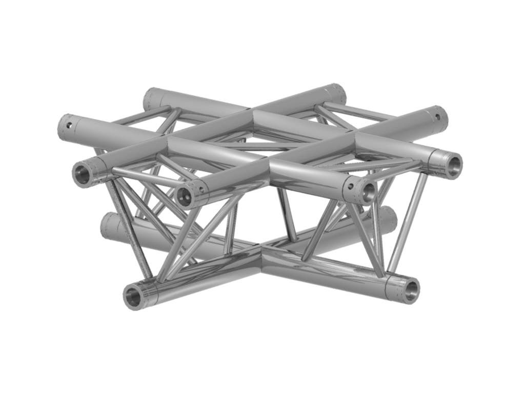 Prolyte E20D-C016 Tross 4-Way Cross - Prolyte | Bellalite Prolyte E20D-C016 Tross 4-Way Cross - Prolyte | Bellalite
