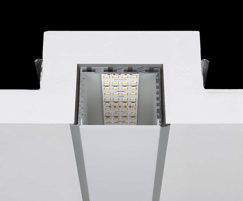 Aluminiumprofil L-Line D Rec 24, 5m Alu - PROLED | Bellalite Aluminiumprofil L-Line D Rec 24, 5m Alu - PROLED | Bellalite