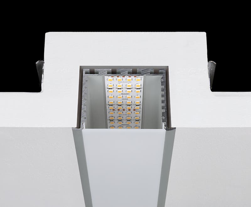 Aluminiumprofil L-Line D Rec 24, 5m Alu - PROLED | Bellalite Aluminiumprofil L-Line D Rec 24, 5m Alu - PROLED | Bellalite