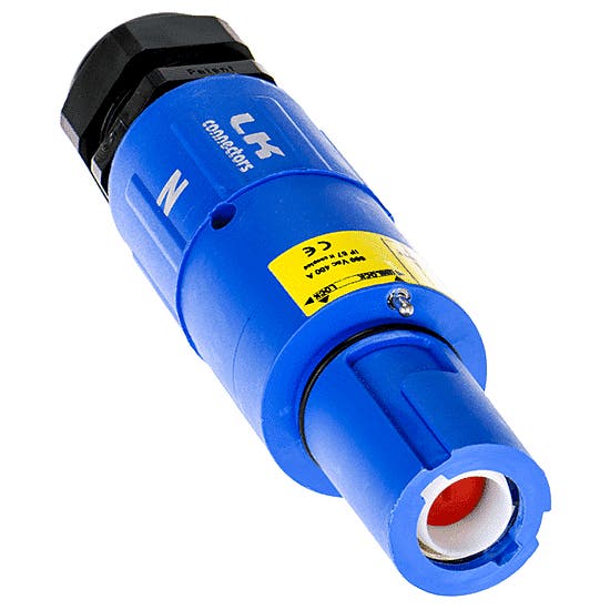 Power Link Kabelhane m. extra petskydd Blå - LK Connectors | Bellalite Power Link Kabelhane m. extra petskydd Blå - LK Connectors | Bellalite