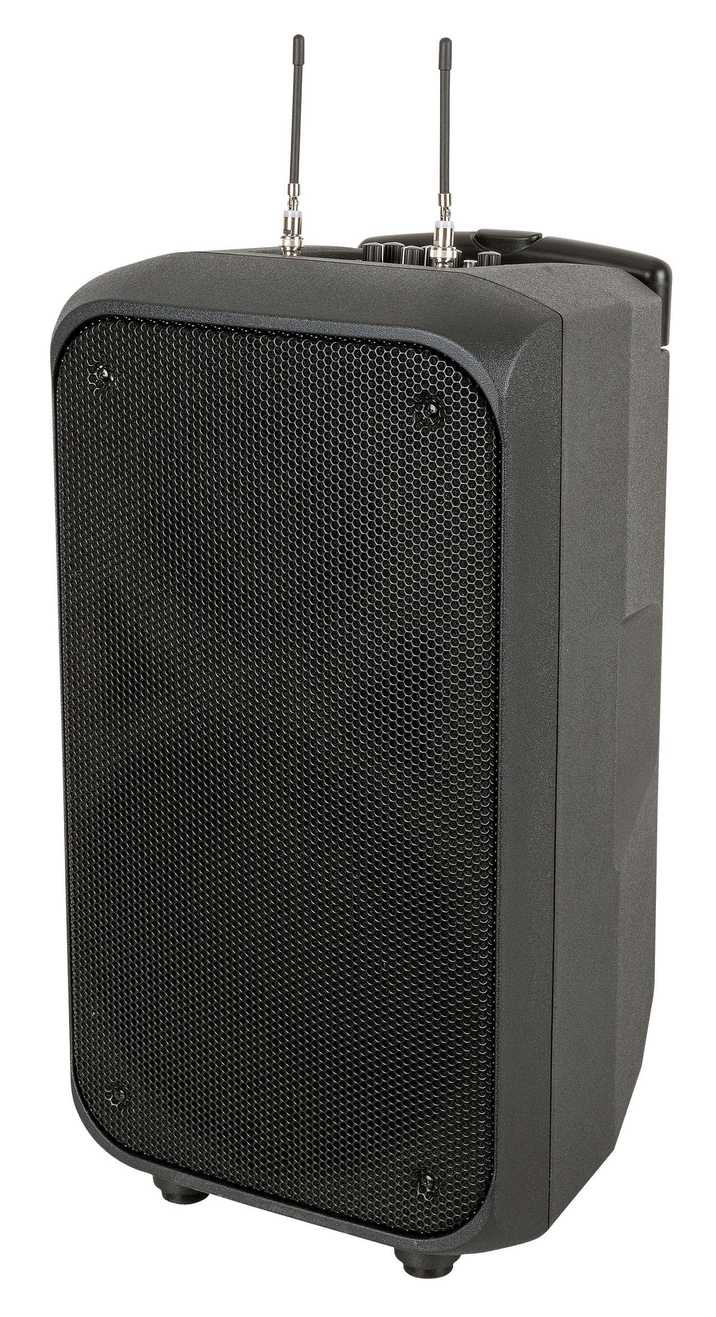 PSS-110 MKIII - 10" Battery Speaker 200 W RMS/400 W peak - incl. wireless microphone - DAP | Bellalite PSS-110 MKIII - 10" Battery Speaker 200 W RMS/400 W peak - incl. wireless microphone - DAP | Bellalite