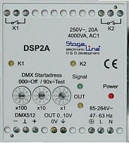 DMX-Relä / Switch DSP2A - Stageline | Bellalite