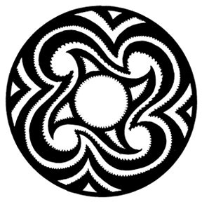 Eastern Tattoo Glasgobo s/v, A-size (100mm) - Rosco | Bellalite