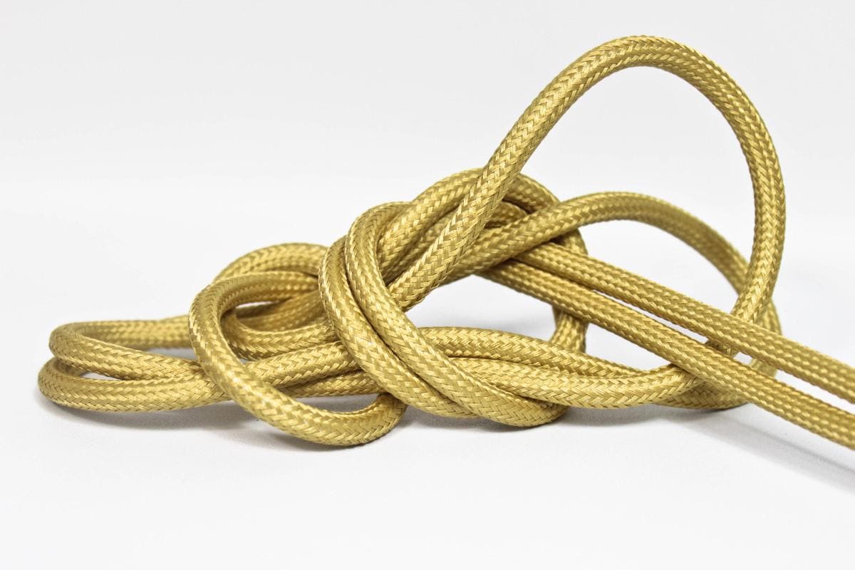 Textilkabel 3x0,75mm² Gold Crown 25m - Frinab | Bellalite Textilkabel 3x0,75mm² Gold Crown 25m - Frinab | Bellalite