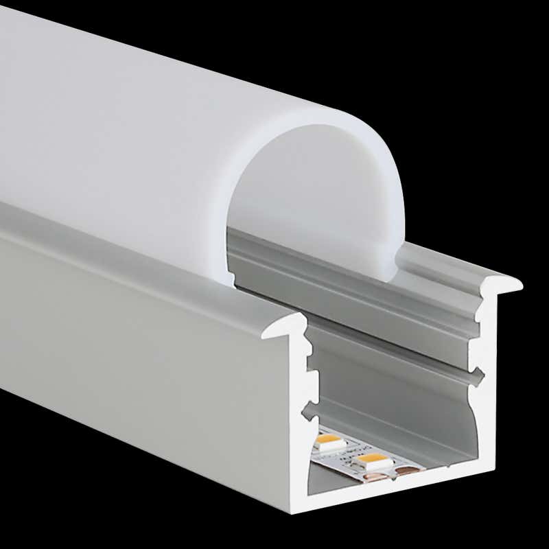 Aluminiumprofil M-Line Rec, 2m - PROLED | Bellalite Aluminiumprofil M-Line Rec, 2m - PROLED | Bellalite