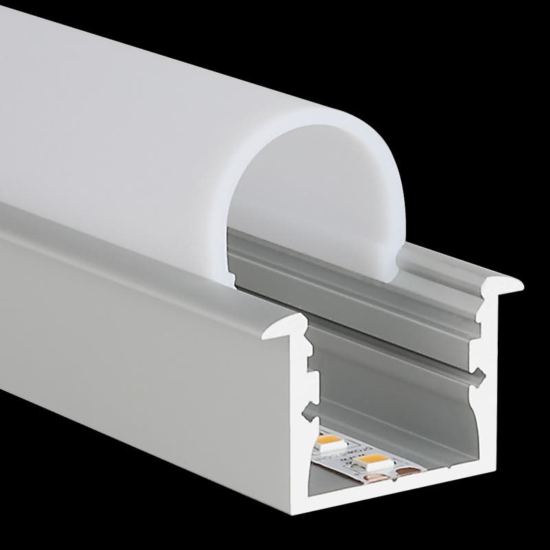 Aluminiumprofil M-Line Rec, 2m - PROLED | Bellalite Aluminiumprofil M-Line Rec, 2m - PROLED | Bellalite