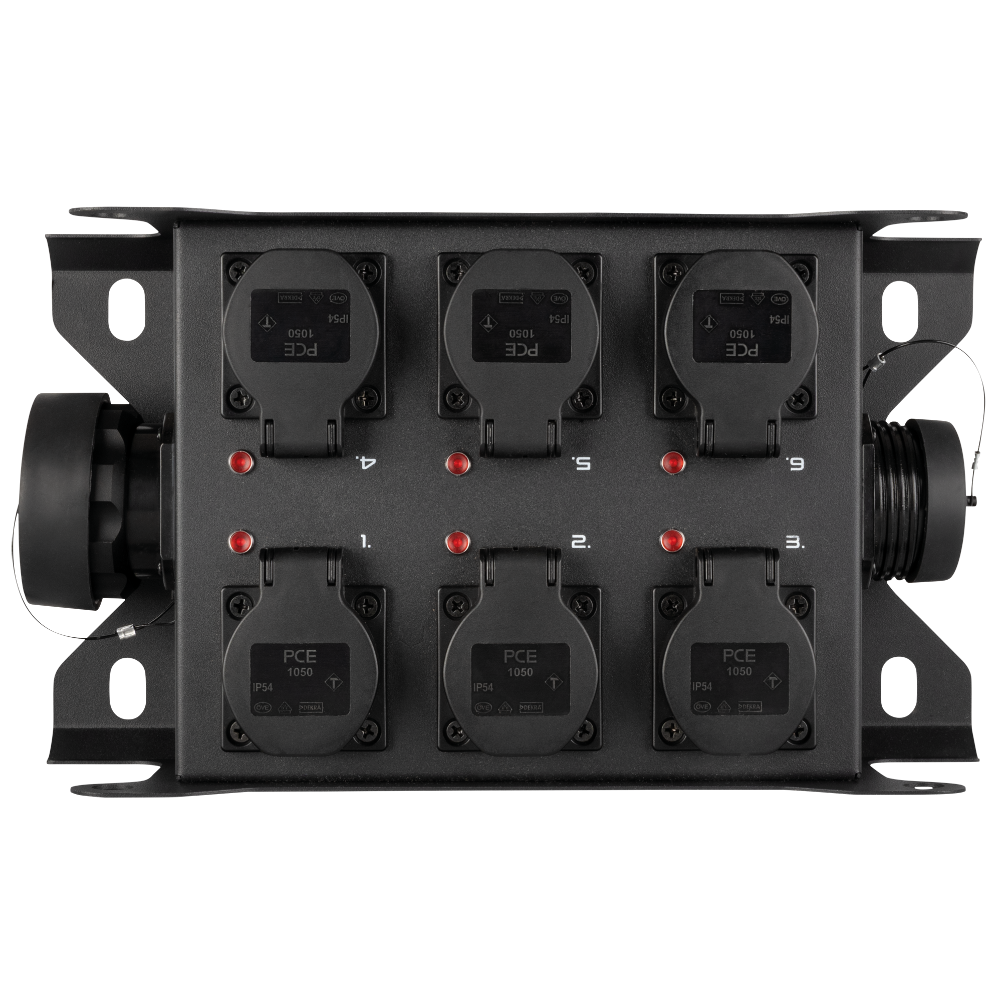 PowerCore 2s.6s 19-Pin Socapex IN / 19-Pin Socapex + 6x Schuko UT - Showgear | Bellalite