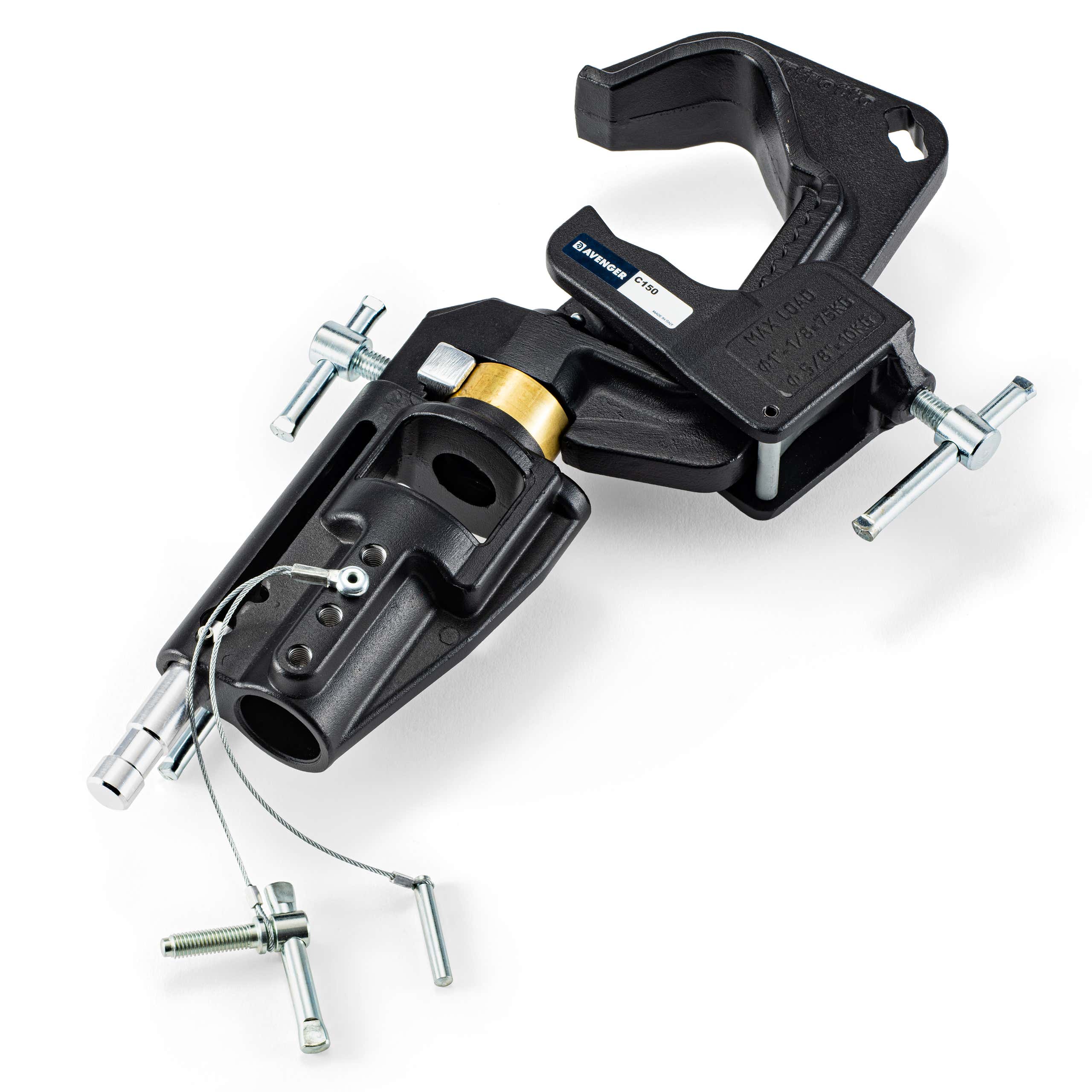 Avenger Swivelling C-Clamp 16mm hona / 28mm hona - Avenger | Bellalite Avenger Swivelling C-Clamp 16mm hona / 28mm hona - Avenger | Bellalite