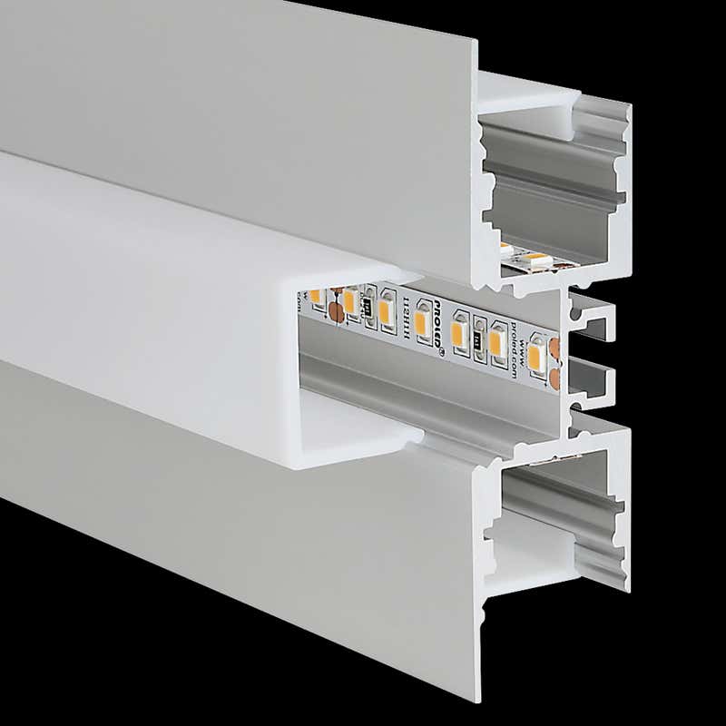 Aluminiumprofil M-Line 3W, 5m - PROLED | Bellalite Aluminiumprofil M-Line 3W, 5m - PROLED | Bellalite