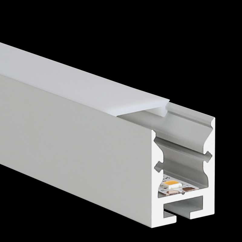 Aluminiumprofil S-Line Standard 24, per meter Alu - PROLED | Bellalite Aluminiumprofil S-Line Standard 24, per meter Alu - PROLED | Bellalite