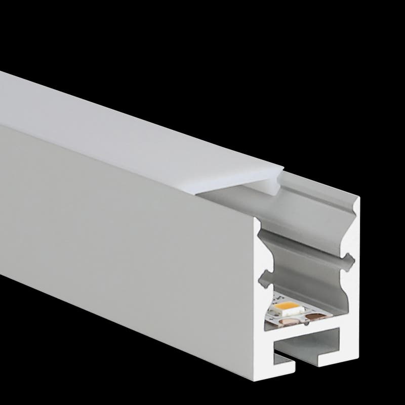 Aluminiumprofil S-Line Standard 24, per meter Alu - PROLED | Bellalite Aluminiumprofil S-Line Standard 24, per meter Alu - PROLED | Bellalite
