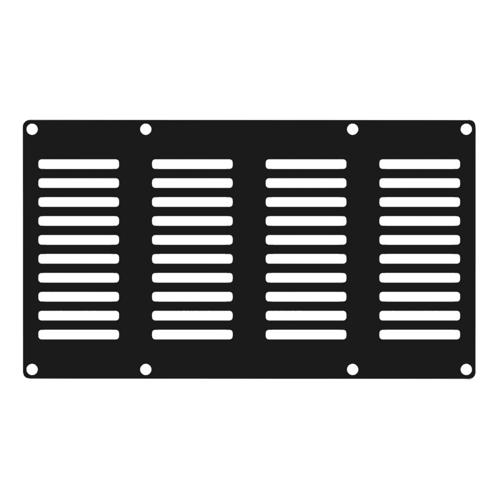 CASY Ventilerad Blindplåt 4 Module - Caymon | Bellalite