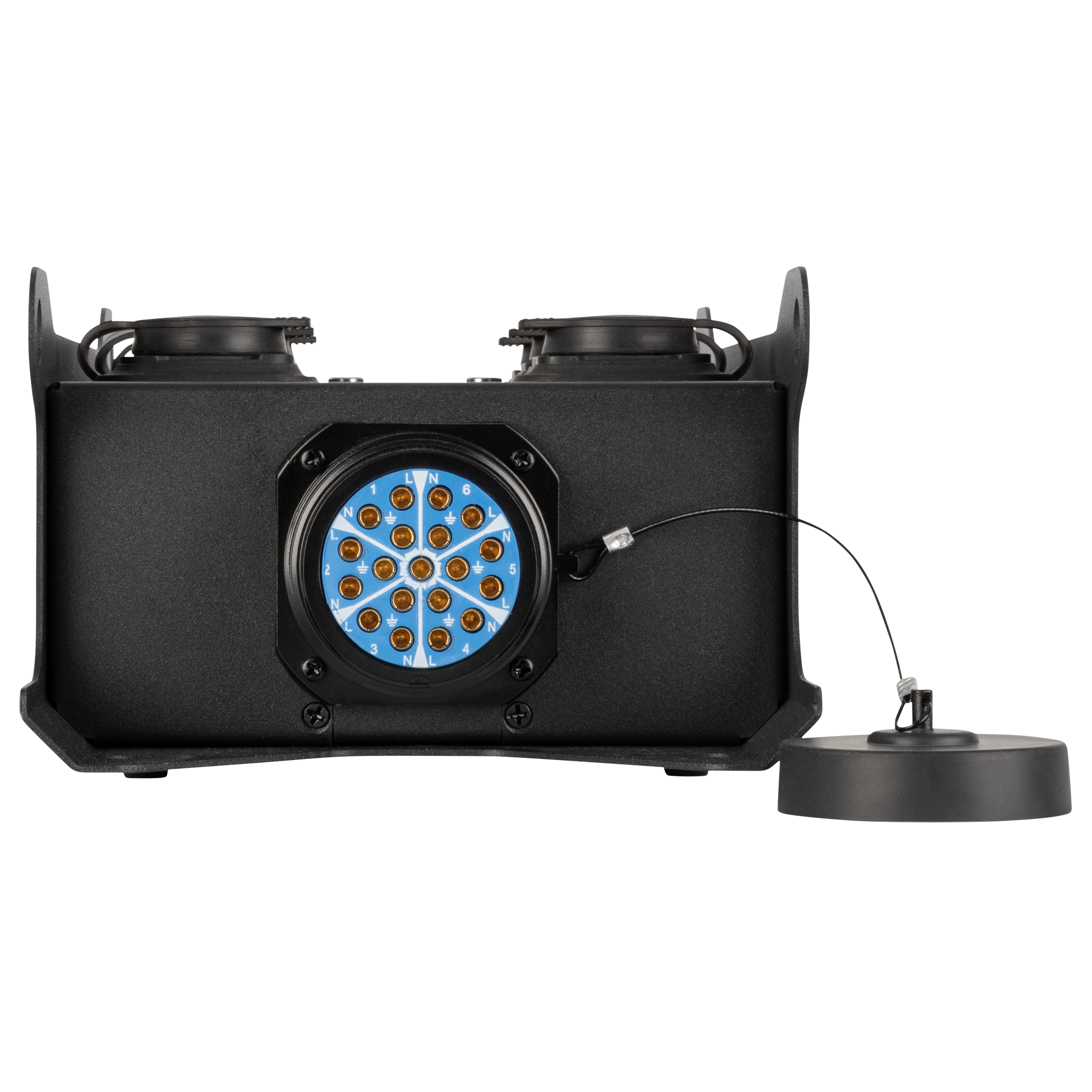 PowerCore 2s.6p 19-Pin Socapex IN / 19-Pin Socapex + 6x Power Pro  - Showgear | Bellalite