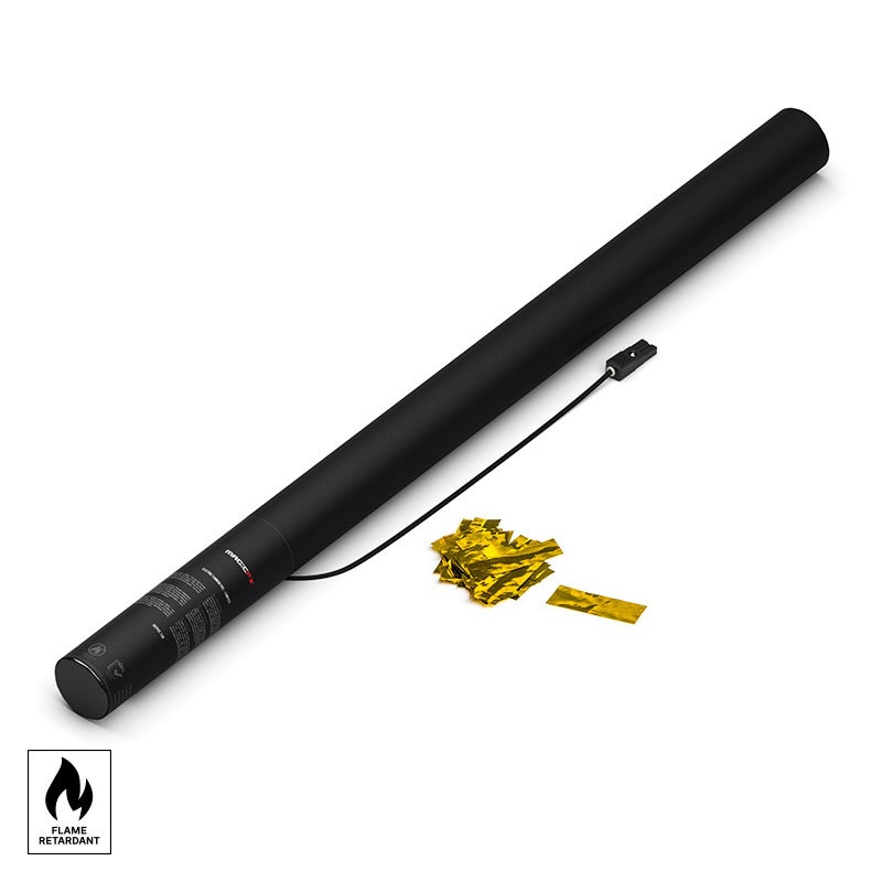 MAGICFX® Electric Confetti Cannon 80cm Gold Metallic  - MagicFX | Bellalite