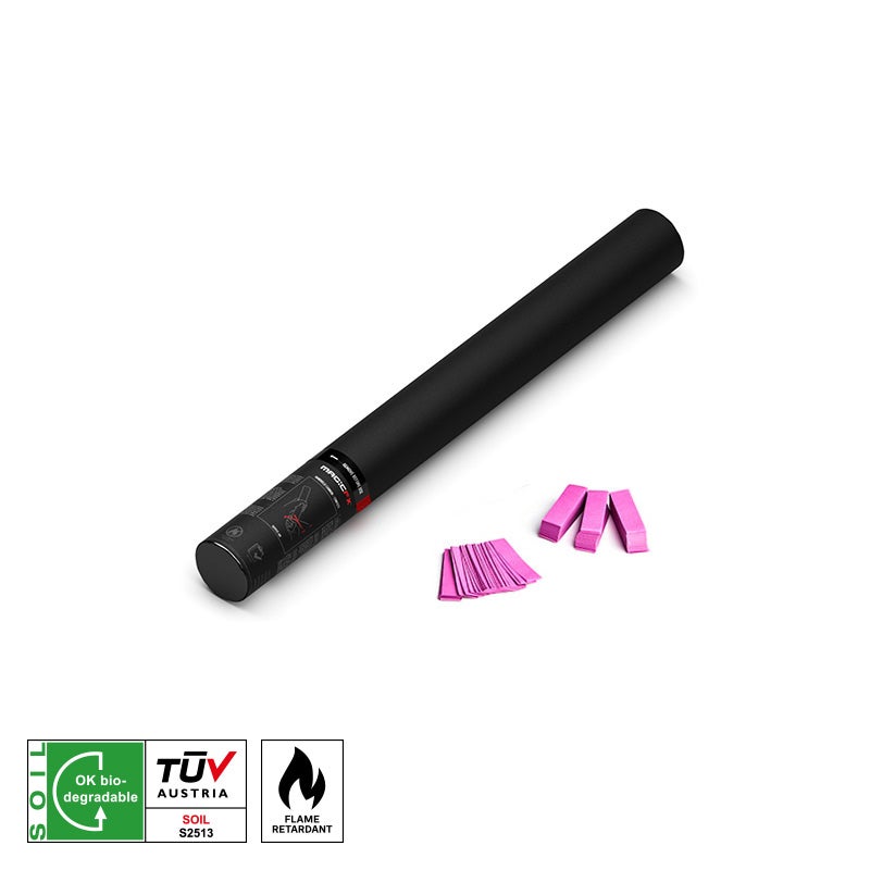 MAGICFX® Handheld Confetti Cannon 50cm Pink - MagicFX | Bellalite