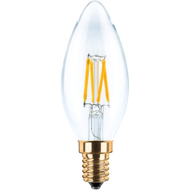 Segula Vintage Line LED Candle Klar E14 3W 260lm 2200K - Segula | Bellalite Segula Vintage Line LED Candle Klar E14 3W 260lm 2200K - Segula | Bellalite