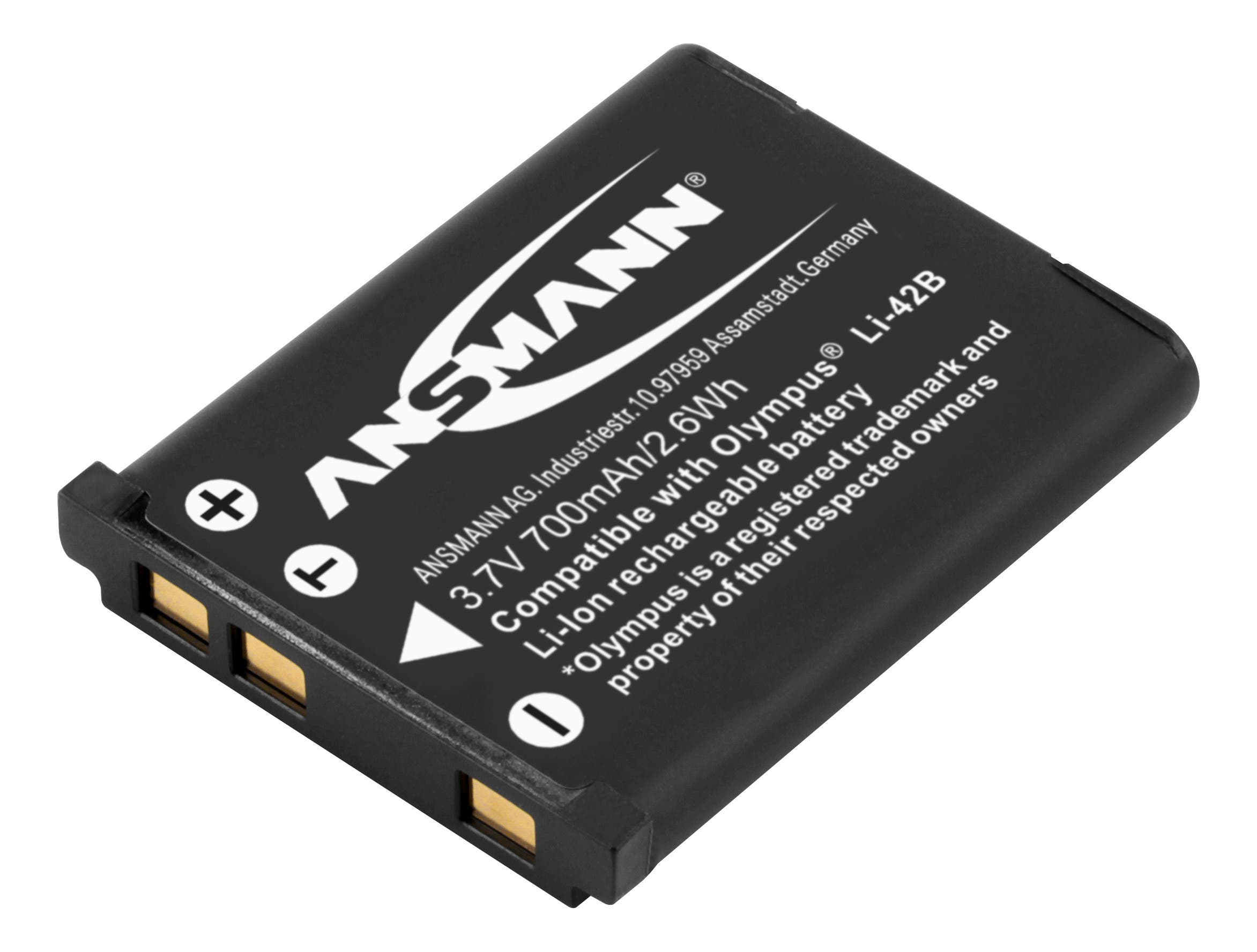 Kamerabatteri A-Oly LI 42B - Ansmann | Bellalite Kamerabatteri A-Oly LI 42B - Ansmann | Bellalite