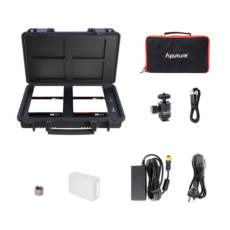 Aputure MC 4-Light Travel Kit - APUTURE | Bellalite Aputure MC 4-Light Travel Kit - APUTURE | Bellalite