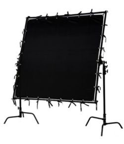 Rosco Butterfly Artificial Silk Black 2,35x3,55m (8'x12') - Rosco | Bellalite