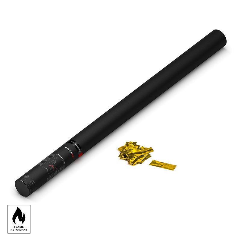 MAGICFX® Handheld Confetti Cannon 80cm Gold Metallic - MagicFX | Bellalite