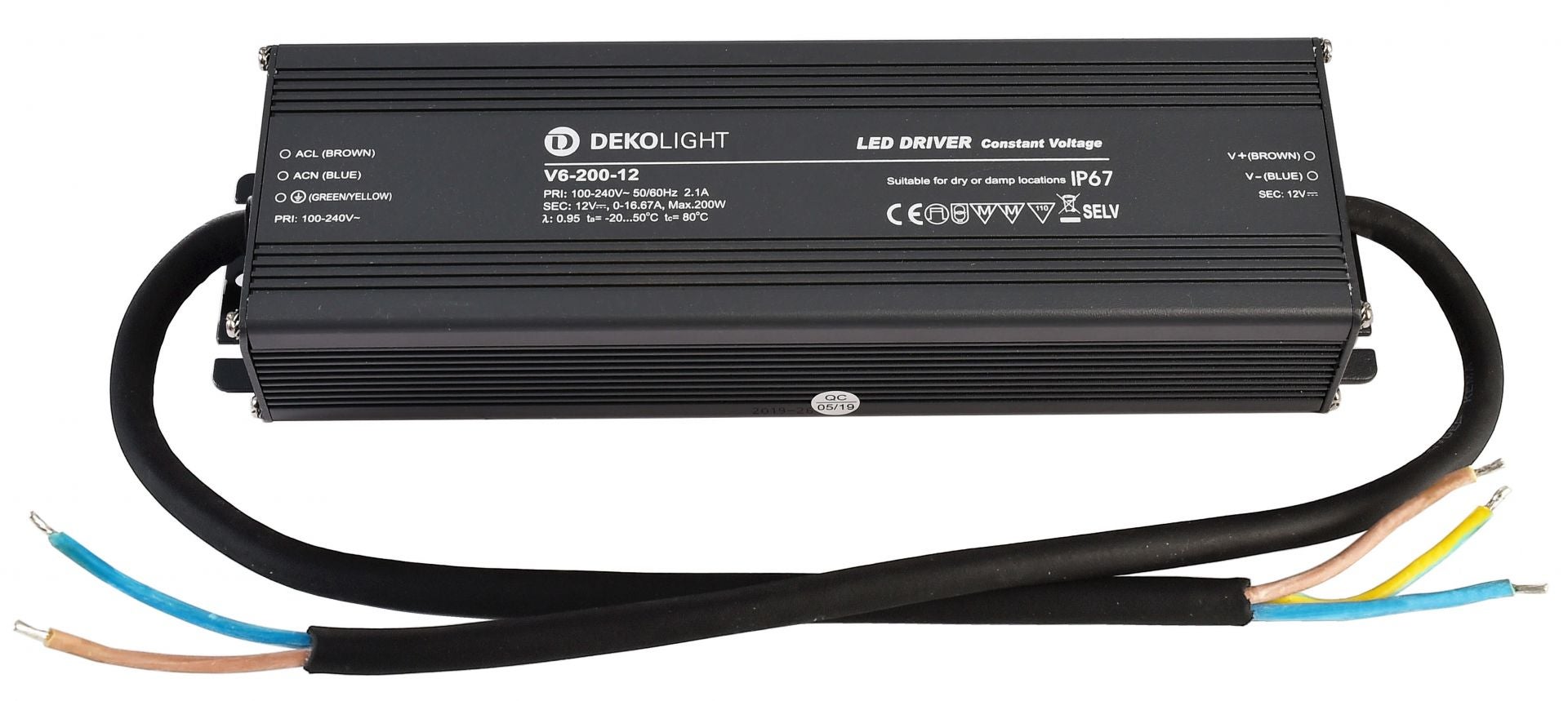 Deko-Light V6-200-12 12V 200W IP67 - Deko-Light | Bellalite