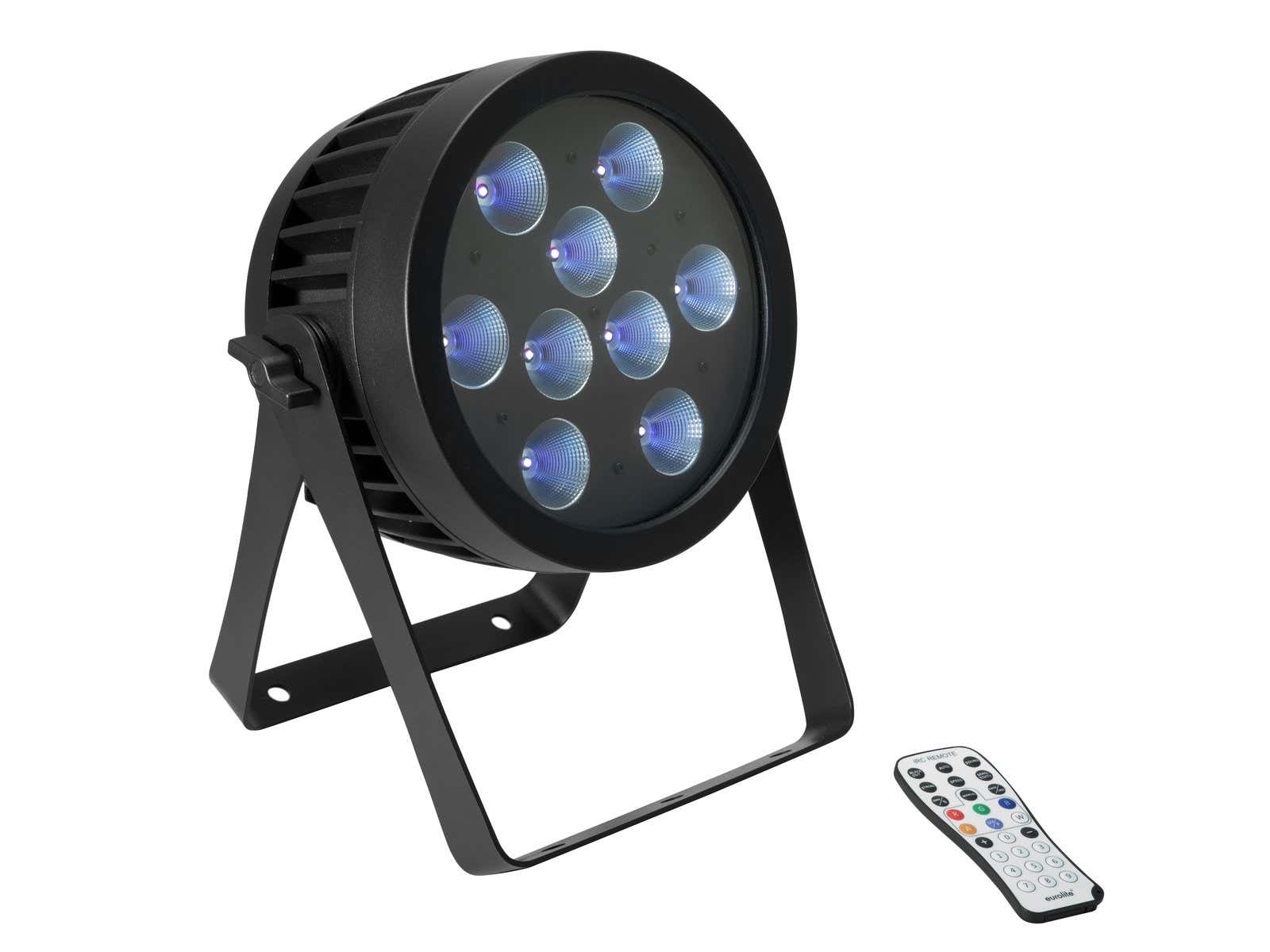 LED IP PAR 9 UV Spot - Eurolite | Bellalite LED IP PAR 9 UV Spot - Eurolite | Bellalite
