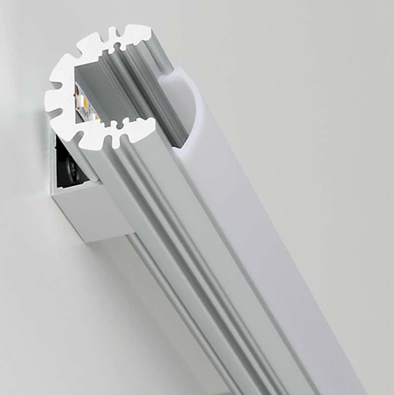 Aluminiumprofil M-Line Circle, 3m - PROLED | Bellalite Aluminiumprofil M-Line Circle, 3m - PROLED | Bellalite