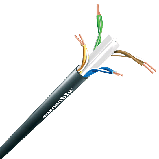 Eurocable Ethernet CAT6 U/UTP Installationskabel - Eurocable | Bellalite