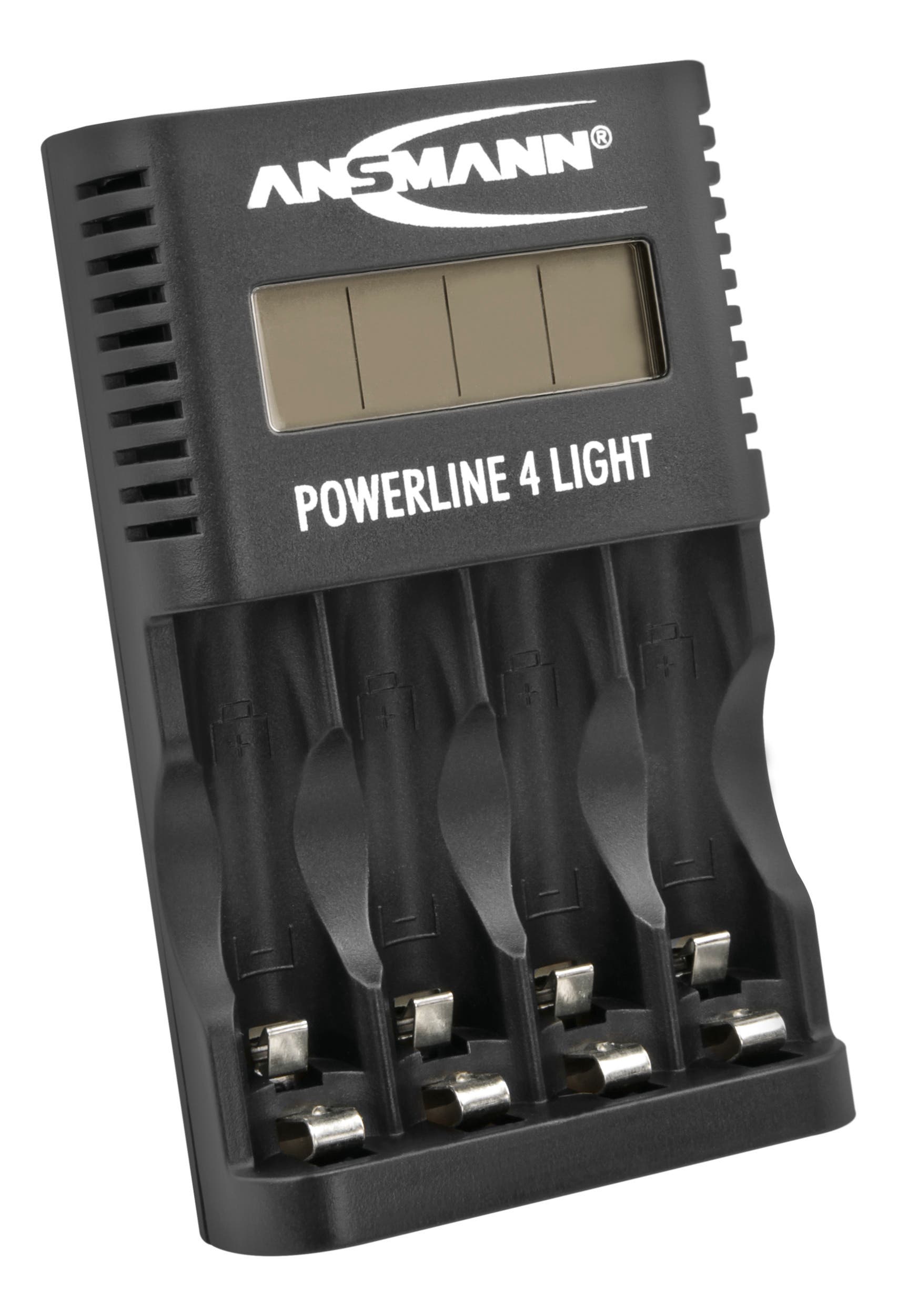 Batteriladdare Powerline 4 Light - Ansmann | Bellalite Batteriladdare Powerline 4 Light - Ansmann | Bellalite