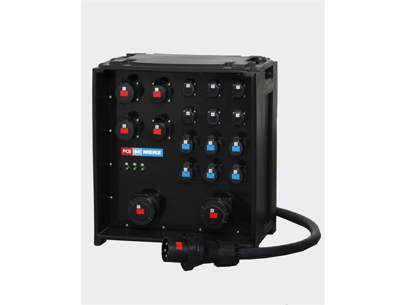 Event Distributor M-SVE5-4 125/222-6-6 Svart - PCE Merz | Bellalite